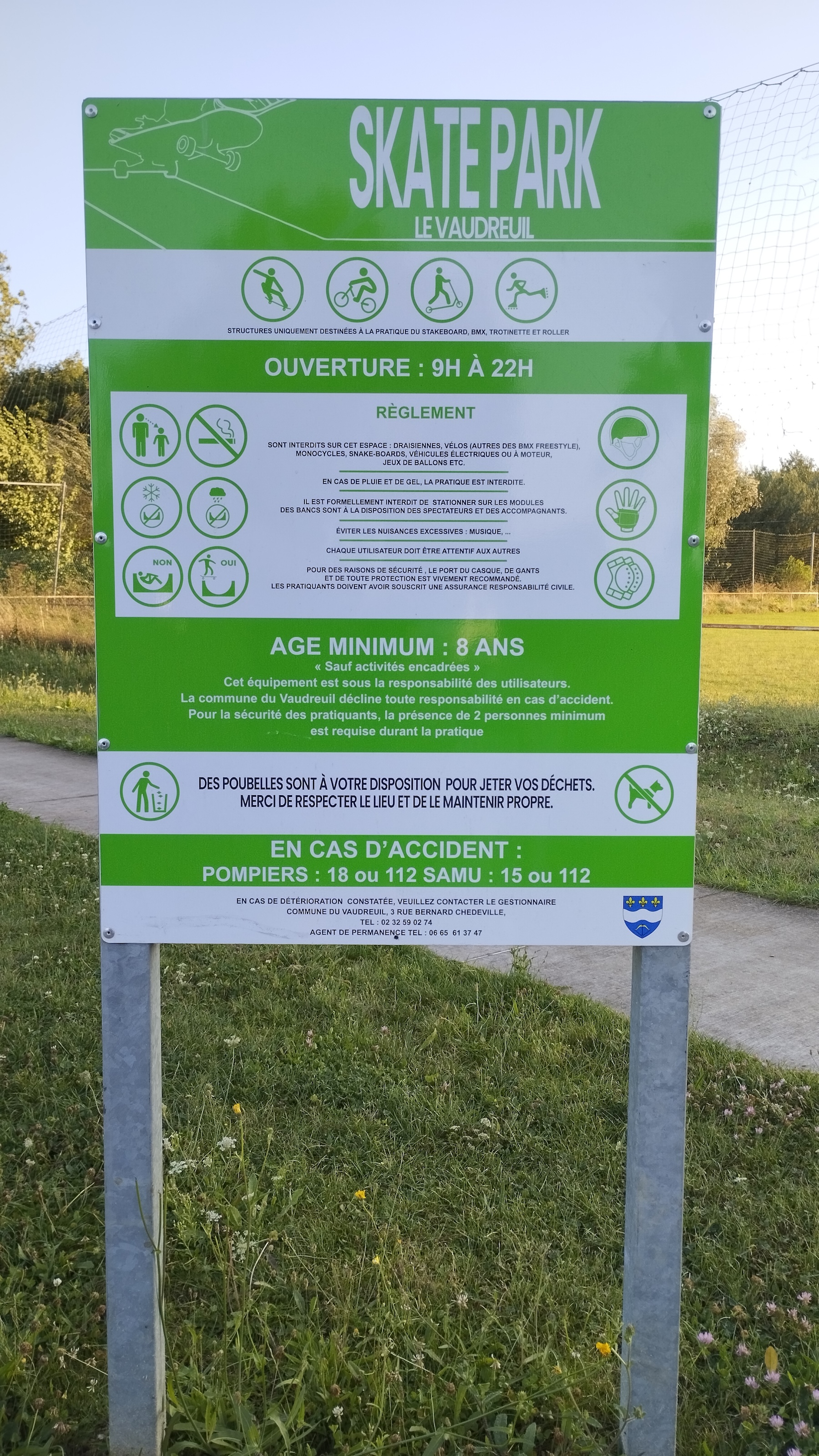 Le Vaudreuil skatepark